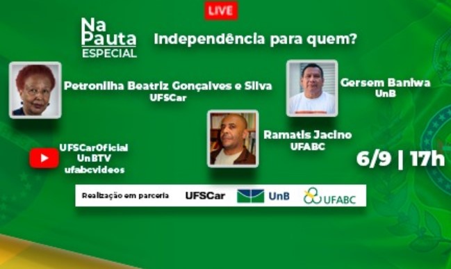 Universidades federais debatem Bicentenário da Independência